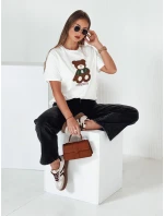 Dámske tričko BAREN biele FashionStreet RY2565