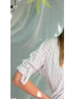 Košeľa Key LND 879 A26 long/r S-XL rozopnutá