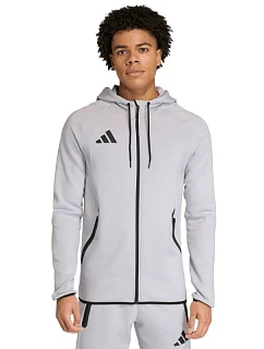 Pánska mikina adidas Tiro 26 Travel Sweat Hoodie šedá KF6077 pánska