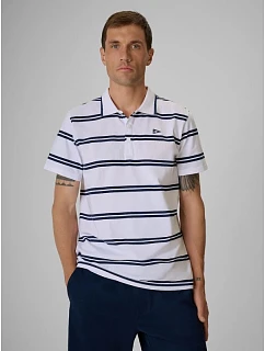Pánske polo tričko s klasickým strihom 4F 4FRSS26TPTSM0898-10S