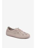 Dámske kožené poltopánky Acorn LR61-7083 Beige Dámske kožené poltopánky Acorn LR61-7083 Beige