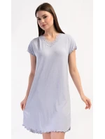 Dámska nočná košeľa s krátkym rukávom Winter