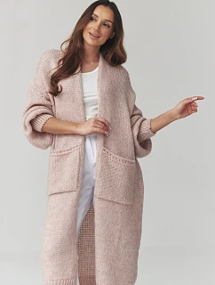 Zapínanie svetra model 226874 Makadamia