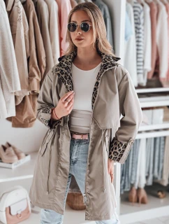 Dámska prechodná bunda PANTER beige FashionStreet TY4801