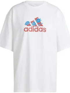 Dámske tričko adidas Flower Pack Badge of Sport white IT1421