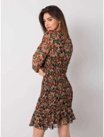 Šaty 328 SK 50024.52 čierna a béžová