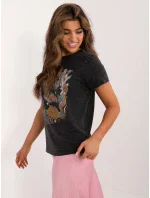 Blúzka D12048M02556F tmavosivá