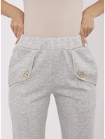 Nohavice DHJ SP 20518.12 sivé