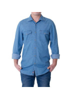 Tommy Hilfiger Pánska džínsová košeľa M MW0MWII870-IAO