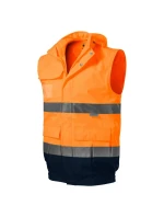 Bunda Rimeck HV Guard 4 in 1 M MLI-5V298 fluorescenčná oranžová pánska