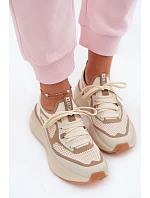 Dámska športová obuv Big Star TT274571 HI-POLY SYSTEM Beige