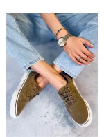 Dámske tenisky model 177644 hnedé - Inello Dámske tenisky model 177644 hnedé - Inello