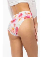 Klasické bielo-červené nohavičky Peony Simple - Julimex