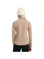 Dámska fleecová mikina 4F F069 svetlohnedá 4FWAW25UFLEF069 82S