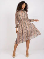 Šaty DHJ SK 15177 1.04P tmavá lila