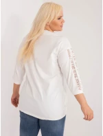 Blúzka RV BZ 9450.36 bielo-hnedá