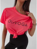 Dámske tričko 277745 koralové - Ola Voga