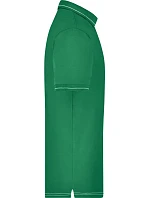 Daiber JN 569 Pánske elastické polo tričko z džerseju 02.0569 írska zelená/biela Daiber JN 569 Pánske elastické polo tričko z džerseju 02.0569 írska zelená/biela