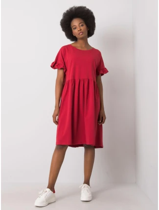 Šaty RV SK 5576.04 tmavo červená Šaty RV SK 5576.04 tmavo červená