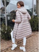 Dámska prešívaná bunda KENTIA kabát fialová FashionStreet TY2905