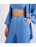 Dámske žakárové nohavice Amourette CIEL blue 005J - TRIUMPH