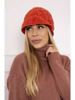 Roma Bis fleecová čiapka K235 červená
