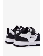 Lekkie Sneakersy Dziecięce Big Star RR374052 Biało-Czarne