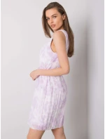 Šaty D50039Y30185B svetlo fialová