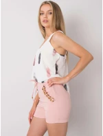 Šortky DHJ SN 13260.38P svetlo ružová