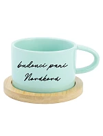Personalizovaný keramický hrnček „MAKRONKA“ – budúca pani Personalizovaný keramický hrnček „MAKRONKA“ – budúca pani