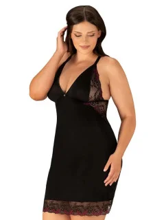 Rafinovaná košieľka Vanessme chemise 2XL/3XL - Obsessive