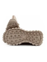 Lee Cooper dámske zimné športové topánky zimné trekkingové zateplené béžové prírodné kožené dámske