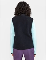 Craft Corporate ADV Pile Fleece Vest W Dámska fleecová vesta Sherpa 81.3811 ecru/čierna