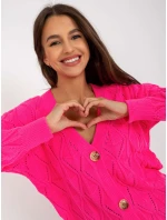 Dámsky sveter LC SW 803 fluo ružový