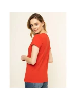 Dámske tričko 164334 0P291 00074 červená - Emporio Armani