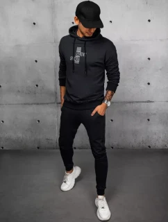 FashionStreet čierna pánska tepláková súprava AX0677