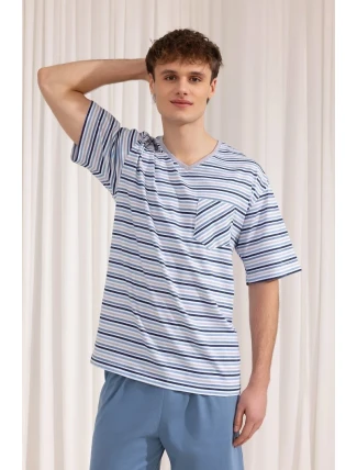 Regina 496 cr/r 2XL W25 pánske pyžamo Regina 496 cr/r 2XL W25 pánske pyžamo