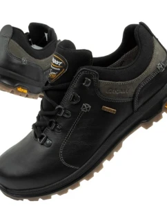 Grisport pánska treková obuv Nero oliato SPO-TEX leather black