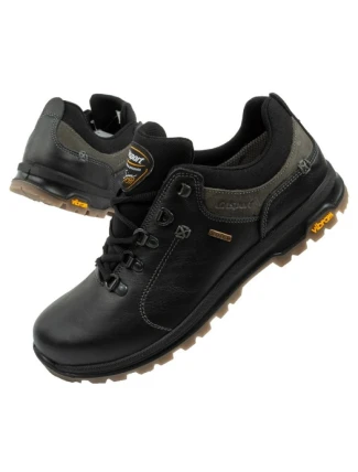 Grisport pánska treková obuv Nero oliato SPO-TEX leather black