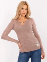 Blúzka CLM BZ 1168.89 tmavoružová
