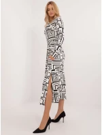 LK SK šaty 509797.27 biela a čierna