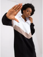 Šaty RV SK 7462.00 biela a čierna