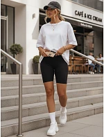 Dámske športové nohavice s elastickým pásom, čierne, FashionStreet SY0563 Dámske športové nohavice s elastickým pásom, čierne, FashionStreet SY0563