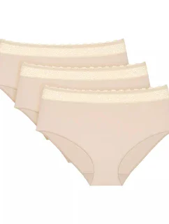 Dámske nohavičky Feel of Modal Midi 3P - CREAMY DREAM - krémová 6720 - TRIUMPH