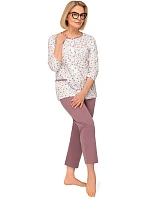 Pyžamo Martel Kasia II 266 3/4 M-3XL Pyžamo Martel Kasia II 266 3/4 M-3XL