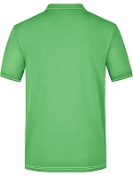 Daiber JN 569 Pánske elastické polo tričko z džerseju 02.0569 limetkovozelená/biela Daiber JN 569 Pánske elastické polo tričko z džerseju 02.0569 limetkovozelená/biela