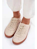Dámske textilné tenisky Big Star TT274358 Beige Dámske textilné tenisky Big Star TT274358 Beige
