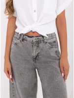 Nohavice D80023BG62551G135 sivé