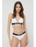 Dámske plavkové nohavičky KW0KW01859 YCD White - Calvin Klein Dámske plavkové nohavičky KW0KW01859 YCD White - Calvin Klein