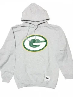 Mitchell & Ness Team Logo Hoody Green Bay Pacers M HDSSINTL1052-GBPGREY pánska mikina s kapucňou